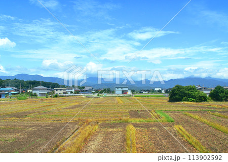 北陸本線の敦賀駅から米原駅までの車窓風景(2022年夏) 113902592