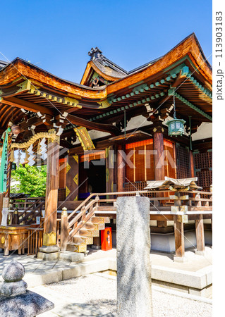 京都市上京区の大将軍八神社（方位神の大将軍）　拝殿（八将神の信仰） 113903183