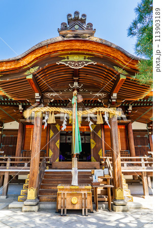 京都市上京区の大将軍八神社（方位神の大将軍）　拝殿（八将神の信仰） 113903189