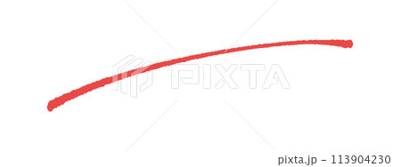 【完売】  A - line red Handwritten roughly Stock - single drawn その他