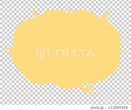 Spiky speech bubble 1 Spiky speech bubble 1 113904308