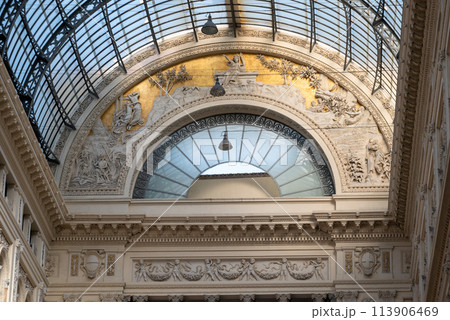 Gallery Umberto I in Naples, built in the Art Nouveau design, Italy Gallery Umberto I in Naples, built in the Art Nouveau design, Italy 113906469