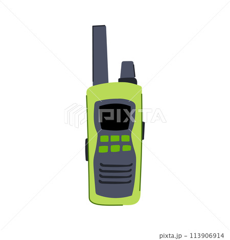 emergency satellite phone cartoon vector illustration 113906914