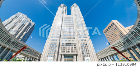 「東京都」東京都庁・新宿副都心 「東京都」東京都庁・新宿副都心 113910994