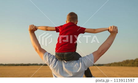 happy family father son child kid baby flight pilot superhero sky dream, kid pretending to fly, father son relationship, pretend pilot play, little aviator dream, family outside activity, male bonding happy family father son child kid baby flight pilot superhero sky dream, kid pretending to fly, father son relationship, pretend pilot play, little aviator dream, family outside activity, male bonding 113911597