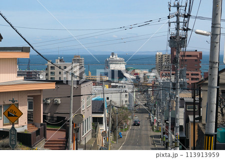 坂の街　小樽　船見坂 113913959