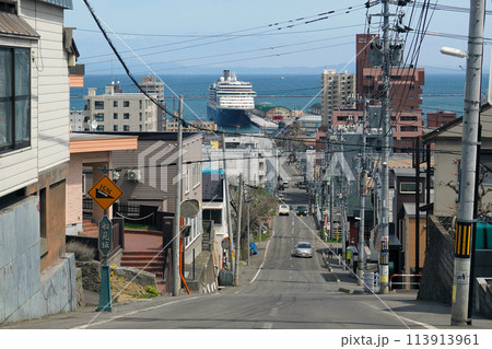 坂の街　小樽　船見坂 113913961