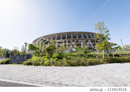 国立競技場の風景 国立競技場の風景 113914016