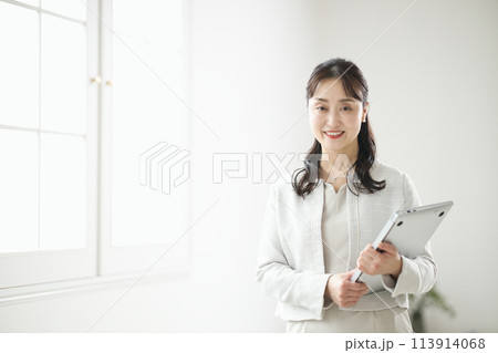 ビジネスウーマンのポートレート 113914068