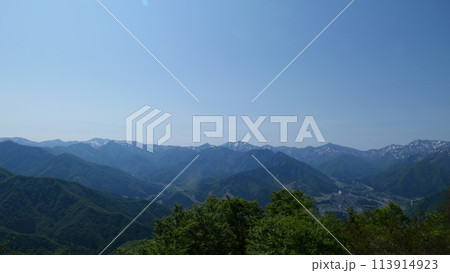 飯士山山頂より遠景2 飯士山山頂より遠景2 113914923