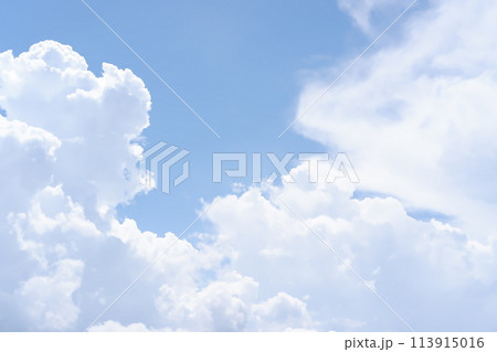 blue sky with cloud. natural background with copy space. blue sky with cloud. natural background with copy space. 113915016