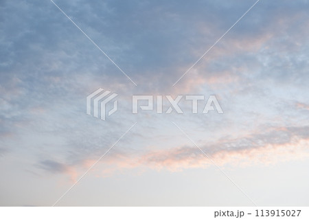 blue sky with cloud. natural background with copy space. 113915027