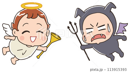 天使と悪魔 113915393