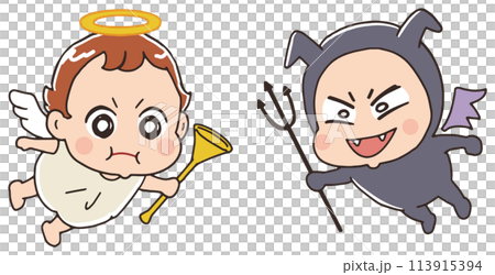 天使と悪魔 113915394