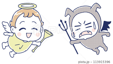 天使と悪魔 113915396