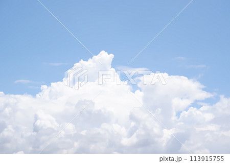 beautiful panorama of sky and clouds 113915755