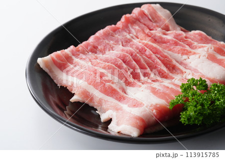 豚バラ肉スライス 113915785