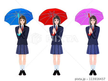 梅雨の高校生 梅雨の高校生 113916437