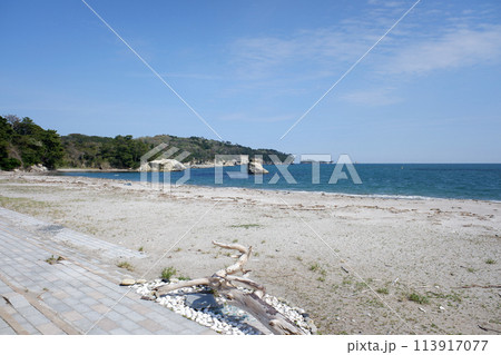 宮城県　桂島・春の桂島海水浴場 113917077