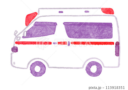 救急車イラスト 113918351