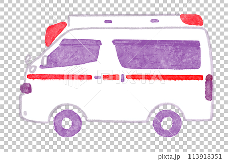 救急車イラスト 113918351