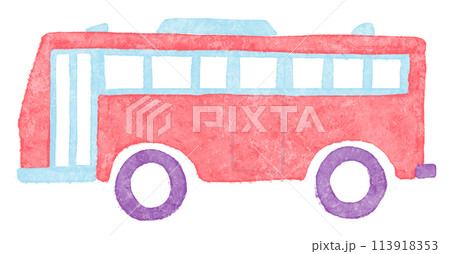 バスのイラスト 113918353