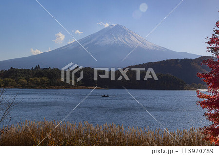 河口湖ー紅葉 河口湖ー紅葉 113920789