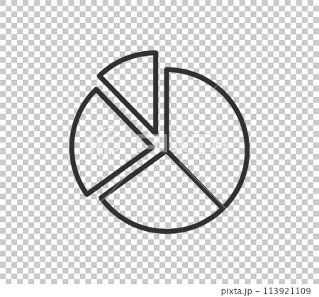 Simple pie chart 113921109