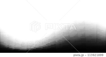 dotted halftone background. copy space. Vector illustration 113921899