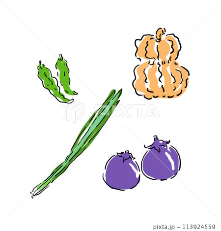 京野菜のイラスト 113924559
