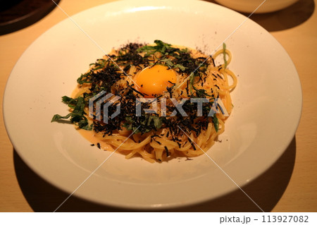 大葉香る和風パスタ 113927082