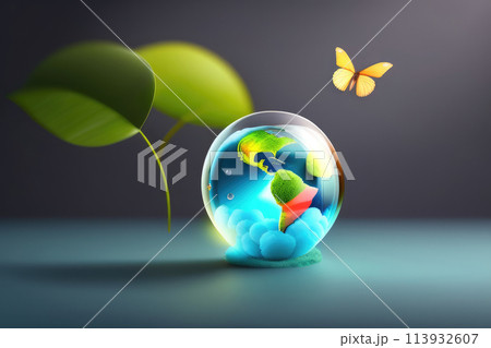 Planet in a Crystal Ball 113932607