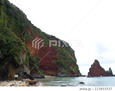 中ノ島 海士町 隠岐 風景 断崖 113933537