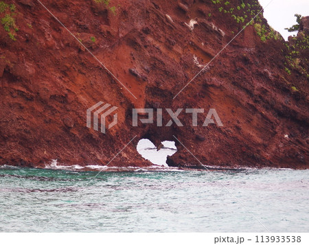 中ノ島 海士町 隠岐 風景 断崖 ハート 113933538