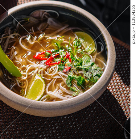 Traditional vietnamese street food 113934255