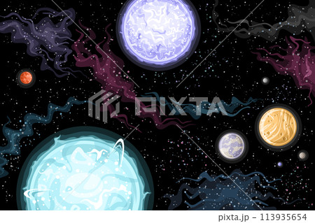 Vector Fantasy Space 113935654