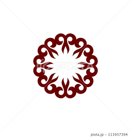 Blossom Ornamental Flower Logo Template Illustration Design. Vector EPS 10. 113937394