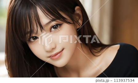 アジア系の若い女性 113937534
