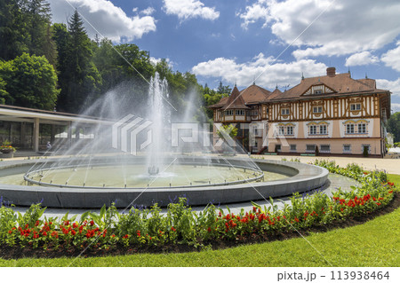 Luhacovice, picturesque spa town in Southern Moravia, Czech Republic Luhacovice, picturesque spa town in Southern Moravia, Czech Republic 113938464