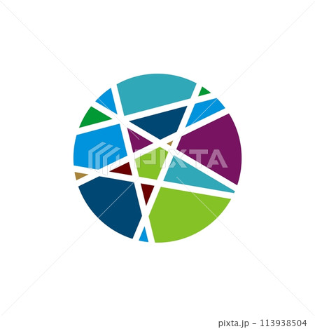 Abstract Planet Sphere Logo Template Illustration Design. Vector EPS 10. Abstract Planet Sphere Logo Template Illustration Design. Vector EPS 10. 113938504