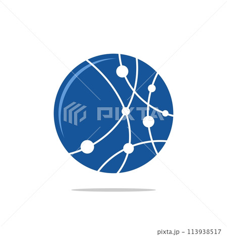 Science Ion or Molecule Sphere Logo Template Illustration Design. Vector EPS 10. Science Ion or Molecule Sphere Logo Template Illustration Design. Vector EPS 10. 113938517