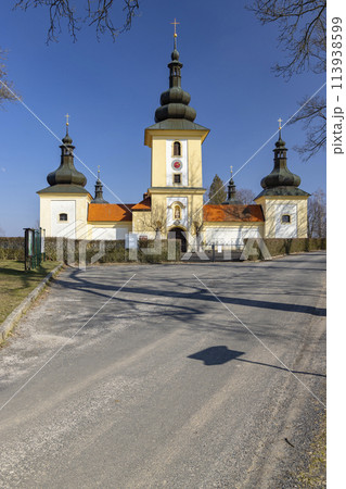 Loreta in Stary Hroznatov near Cheb, Western Bohemia, Czech Republic 113938599