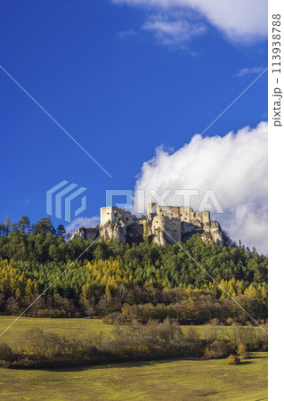 Lietava castle (Lietavsky hrad), Zilina region, Slovakia Lietava castle (Lietavsky hrad), Zilina region, Slovakia 113938788