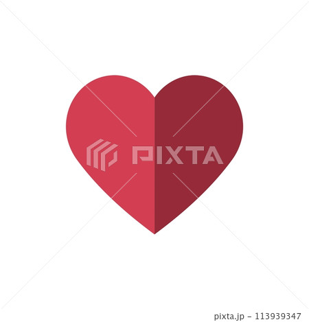 Pink Heart Love Logo Template Illustration Design. Vector EPS 10. 113939347