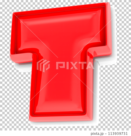 red letter 3d render 113939731