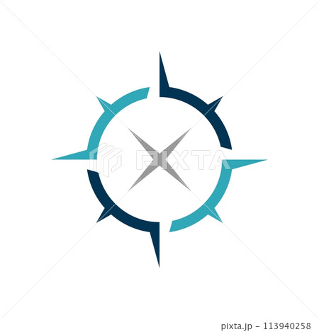 Compass vector Rose Logo Template Illustration Design. Vector EPS 10. 113940258