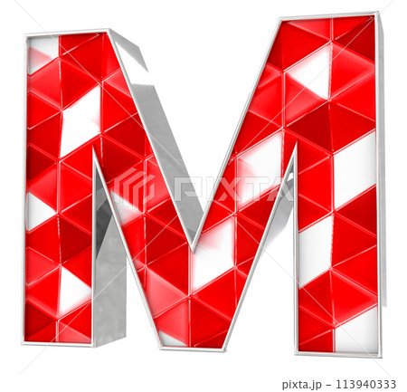Number And Font 3D Render Number And Font 3D Render 113940333