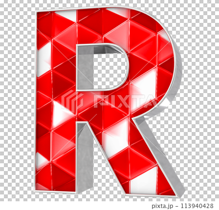 Number And Font 3D Render 113940428