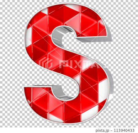 Number And Font 3D Render 113940433