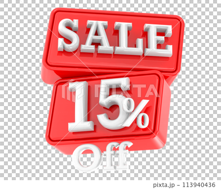 Number And Font 3D Render 113940436